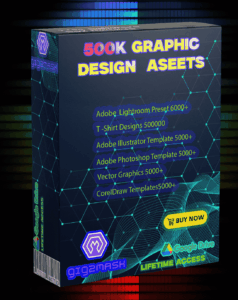 500K Graphic Design Aseets