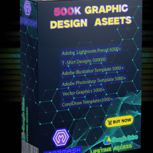 500K Graphic Design Aseets