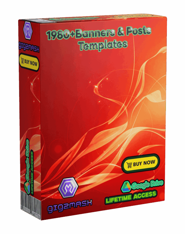 1980+Banners & Posts Template Pack