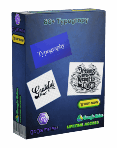 80+Typograpy Templates Pack